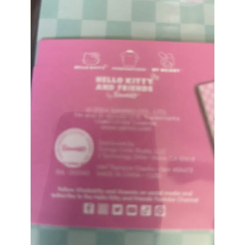 NEW 3pk Hello Kitty Lined Notebooks (80 Pages in Each Notebook) Checkered‎